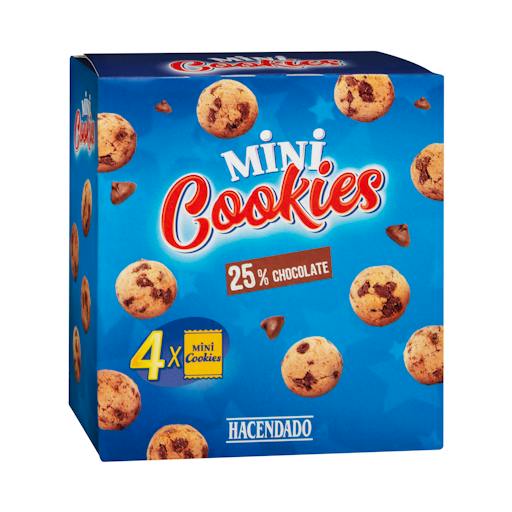 Mini galletas Cookies Hacendado