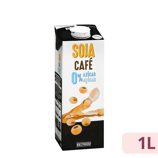 Bebida de soja sabor café 0% azúcar