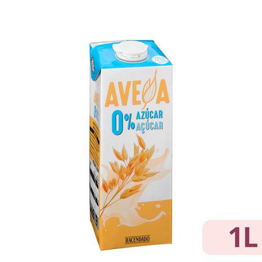 Bebida de avena Hacendado 0% azúcar